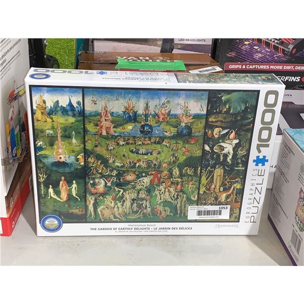 Eurographics Puzzle 1000pcs The garden of earthly delights