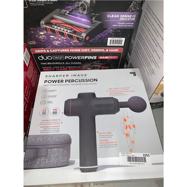 Sharper Image Power Percussion Deep Tissue Messager