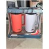 Image 1 : High Sierra Set of 2 Vacuum Insulated, Stainless Steel Tumblers, Sliding Acrylic Lid And Soft top St