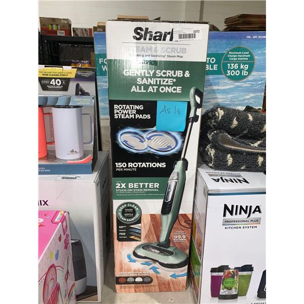 Shark Steam & Scrub Steam Mop As IS