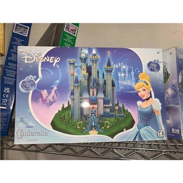 Disney 3D Model Kit Cinderella Castle 509pcs