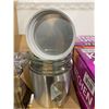 Image 2 : 3pc Set of Stainless Steel Canisters