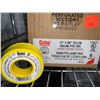 Image 3 : Oatey 1/2" x 260" Yellow Gasline PTFE Tape x 20pcs