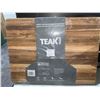Image 2 : Teak Haus Premium Teak Board Edge Grain Butcher Block