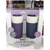 Image 1 : Ello 16oz. Ceramic Travel Mugs Set of 2