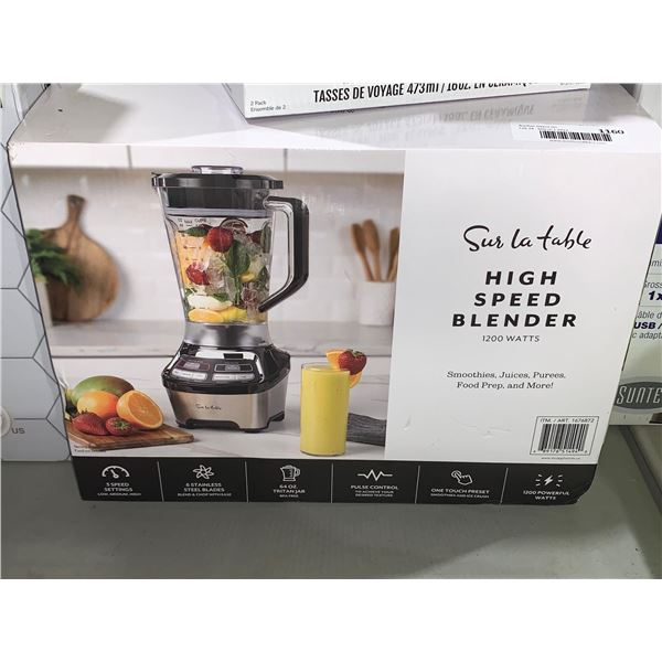Sur la Table High Speed Blender 1200W 3 speed settings