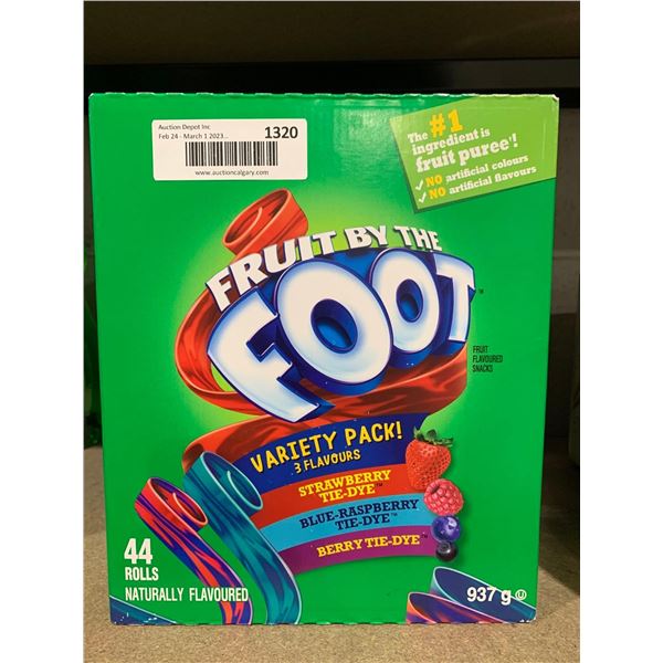 Fruit By The Foot Variety Pack 937g