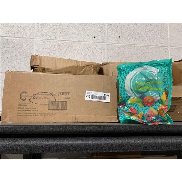 Compliments Sour Gummy Treats 2x (12x125G)