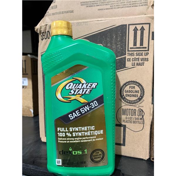 Quaker State SAE 5W-30 Full Synthetic motor Oil 6x946ml