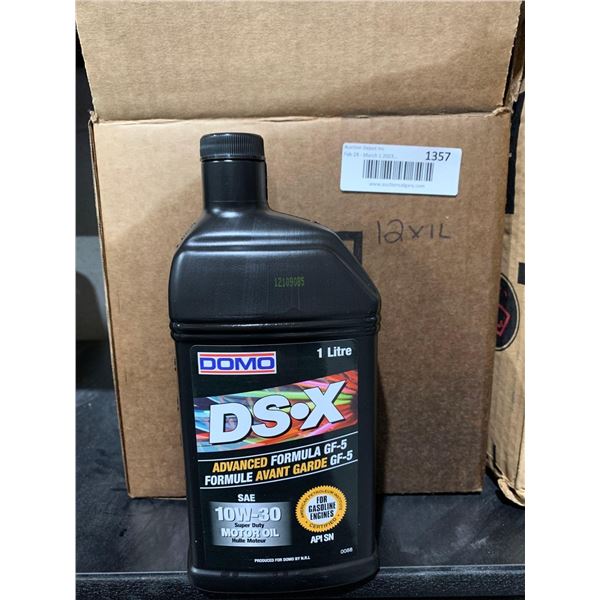 Domo DS.X Advanced Formula SAE 10W30 Super Duty Motor Oil 12x1L