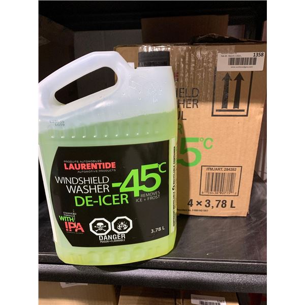 Laurentide -45° Windshield Washer De-Icer 4x3.78L