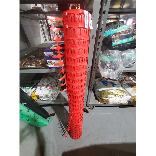 Warning Barrier / Snow Fencing 4'x100'