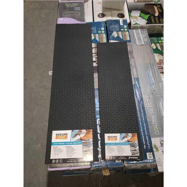 Lot of 2 Rubber Stair Treads 10x36x1/2"