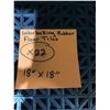 Image 4 : Lot of 22 Interocking Rubber Floor Tiles - 18"x18"