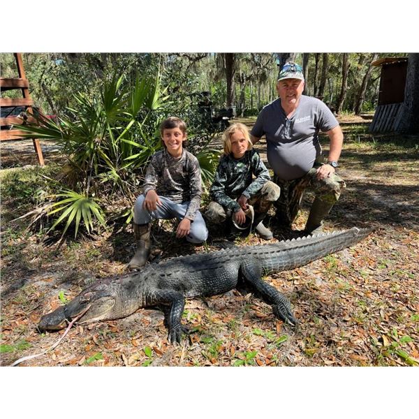 Youth-Adult Combo Hunt in Florida - Deer, Hogs, Turkey, Alligators, Wood Ducks