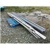 Image 2 : PALLET OF ASSORTED SQUARE TUBING, FLASHING, ALUMINUM FLAT PLATE & ORE