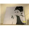 Image 1 : PRINT ON CANVAS OF AUDREY HEPBURN 35-1/2X35-1/2"