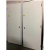 Image 2 : 2 PRE-HUNG DOORS (30X80")