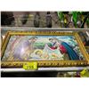 Image 2 : RELIGIOUS ART PIECE 31X16" AND 22" METAL KNIGHT