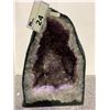 Image 1 : AMETHYST CATHEDRAL GEODE 38.90KG RETAIL $22998.51- APPROX 1'6X 11"X 10"