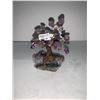 Image 2 : AMETHYST TREE ON AMETHYST GEODE BASE RETAIL $298.98 APPROX 4"X3"X2"