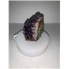 Image 2 : AMETHYST FLOWER DECOR WITH BASE- RETAIL $889.51 APPROX 2.5"X2.5"X1"