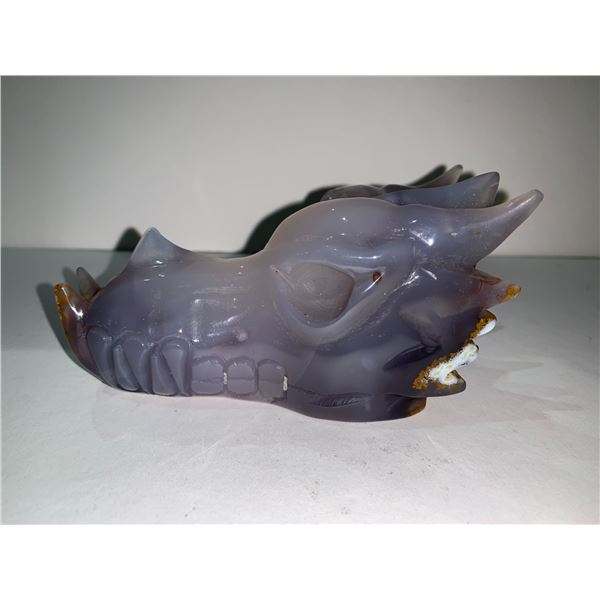 AGATE DRAGON- RETAIL $889.51 APPROX 3"X5"