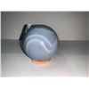 Image 2 : AGATE AMETHYST SPHERE APPROX 2.5"X 2.5" RETAIL $798.51