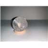 Image 2 : CLEAR QUARTZ SPHERE APPROX 1.5"X1.5" RETAIL $298.51