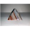 Image 2 : AGATE PYRAMID APPROX 2.5"X2.5" RETAIL $898.51