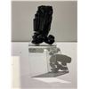 Image 2 : BLACK TOURMALINE DECOR APPROX 3"X2" RETAIL $1149.51