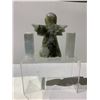 Image 1 : AMETHYST ANGEL DISPLAY APPROX 5X3.5"- RETAIL $849.51 *STONE UNATTACHED*