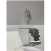 Image 2 : CLEAR QUARTZ BRAZIL DECOR APPROX 3X5.5"- RETAIL $1859.51