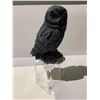 Image 1 : CRYSTAL OWL DECOR APPROX 9X5"- RETAIL $1494.51