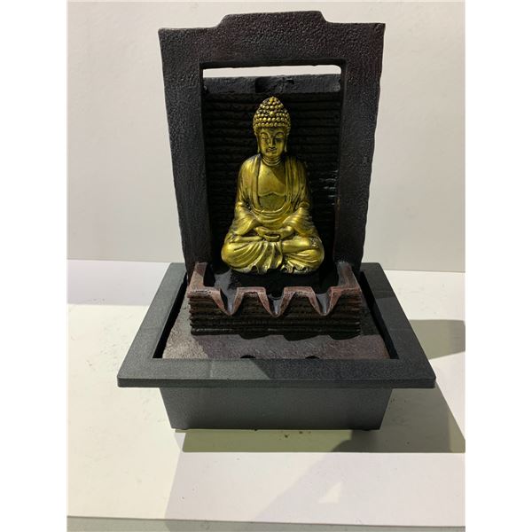 BUDDHA WATERFALL DECOR APPROX 11X6.5X8.5"