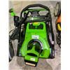 Image 1 : *MAY BE MISSING PARTS OR REQUIRE REPAIR* GREENWORKS PRO 22" 80 VOLT SNOWBLOWER