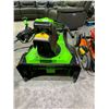 Image 2 : *MAY BE MISSING PARTS OR REQUIRE REPAIR* GREENWORKS PRO 22" 80 VOLT SNOWBLOWER