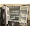 Image 3 : HAIR STAINLESS STEEL FRENCH DOOR FRIDGE WITH 2 ROLL OUR FREEZERS MODEL #RBFSTIAS