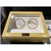 Image 2 : SELF WINDING WATCH WINDER CASE WITH POWER CORD 12" X 9" X 7" & LOT OF ASSORTED VINTAGE KEYS