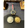 Image 2 : CHARLES EDENSHAW 1977 HAIDA DOLLAR, TIMEX WATCH, GUCCI WATCH *AUTHENTICITY UNKNOWN*, 3 TRINKET