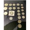 Image 1 : LOT OF AMERICAN, CANADIAN 50CENT PIECES AND CENTENNIAL QUARTERS