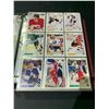 Image 3 : BINDER OF ASSORTED HOCKEY CARDS INCLUDING: MICHEL GOULET, JARI KURRI, AND MORE