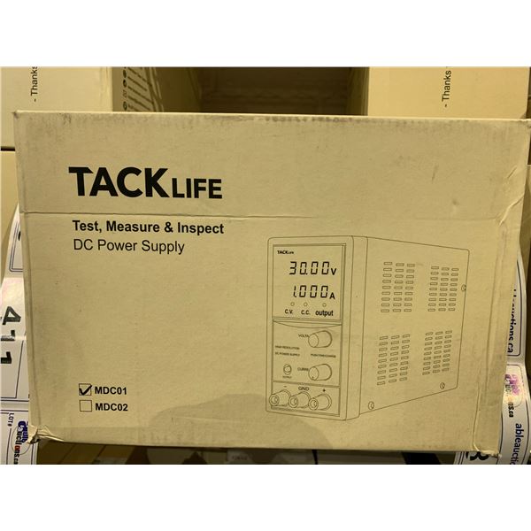 TACKLIFE DC POWER SUPPLY MODEL MDC01