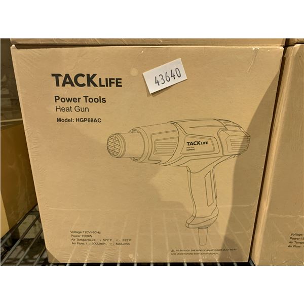 TACKLIFE HEAT GUN MODEL HGP68AC