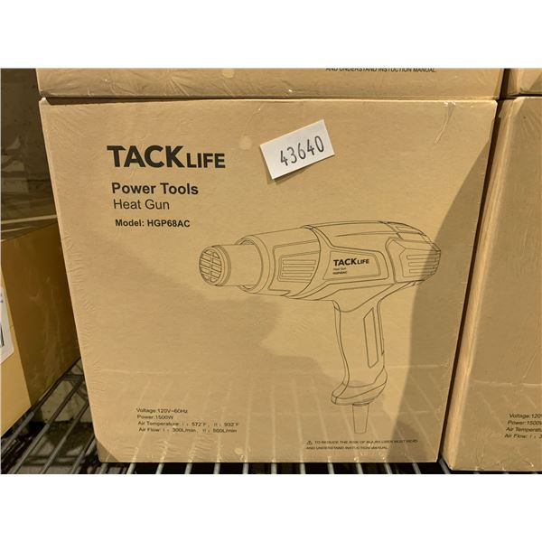 TACKLIFE HEAT GUN MODEL HGP68AC