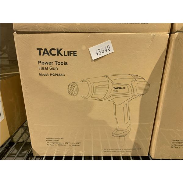 TACKLIFE HEAT GUN MODEL HGP68AC