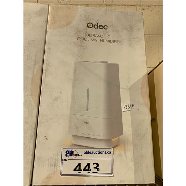 ODEC ULTRASONIC COOL MIST HUMIDIFIER