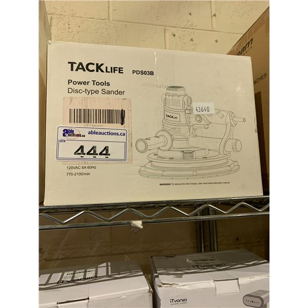 TACKLIFE DISC-TYPE SANDER MODEL PDS03B