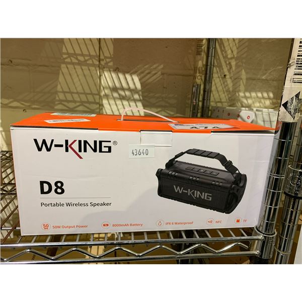 W KING D8 PORTABLE WIRELESS SPEAKER