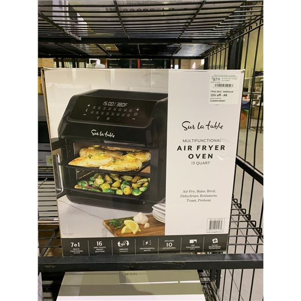 SUR LA TABLE MULTIFUNCTIONAL AIR FRYER OVEN